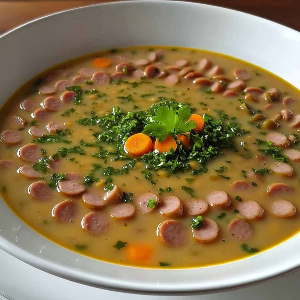 Linsensuppe mit Würstchen – Herzhaftes Soulfood Rezept