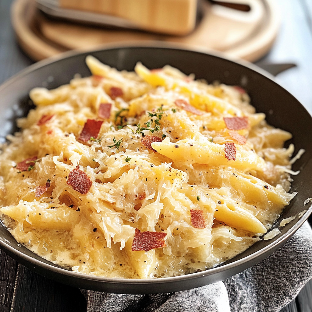Köstliche Schupfnudeln mit Sauerkraut – Ein Genuss!