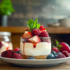 Quark mit Früchten