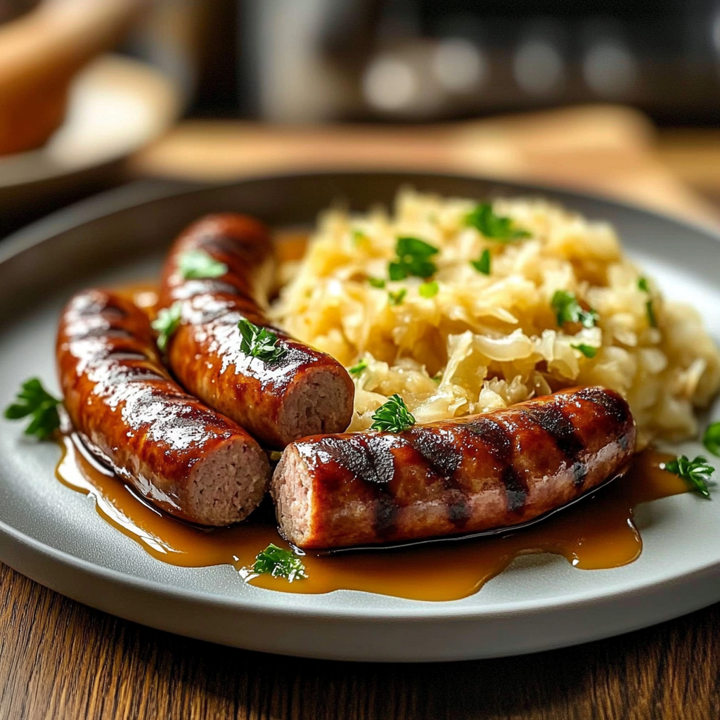 Bratwurst mit Sauerkraut – Ein Grillvergnügen für Genießer