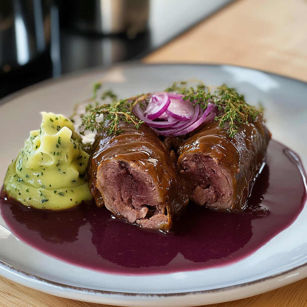 Köstliche Rouladen mit Rotkohl: Traditionell und Herzhaft