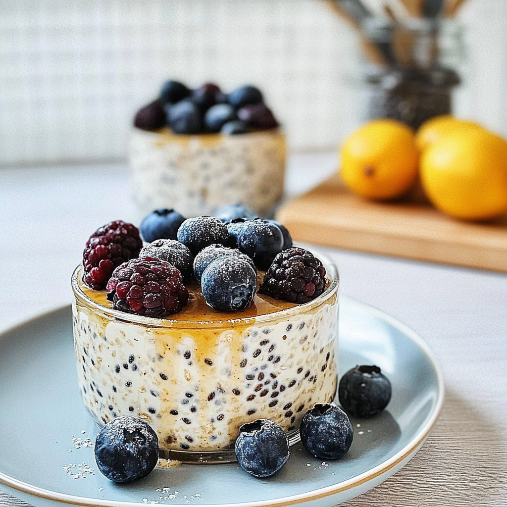 Unwiderstehliche Overnight Oats deutsch für jeden Morgen
