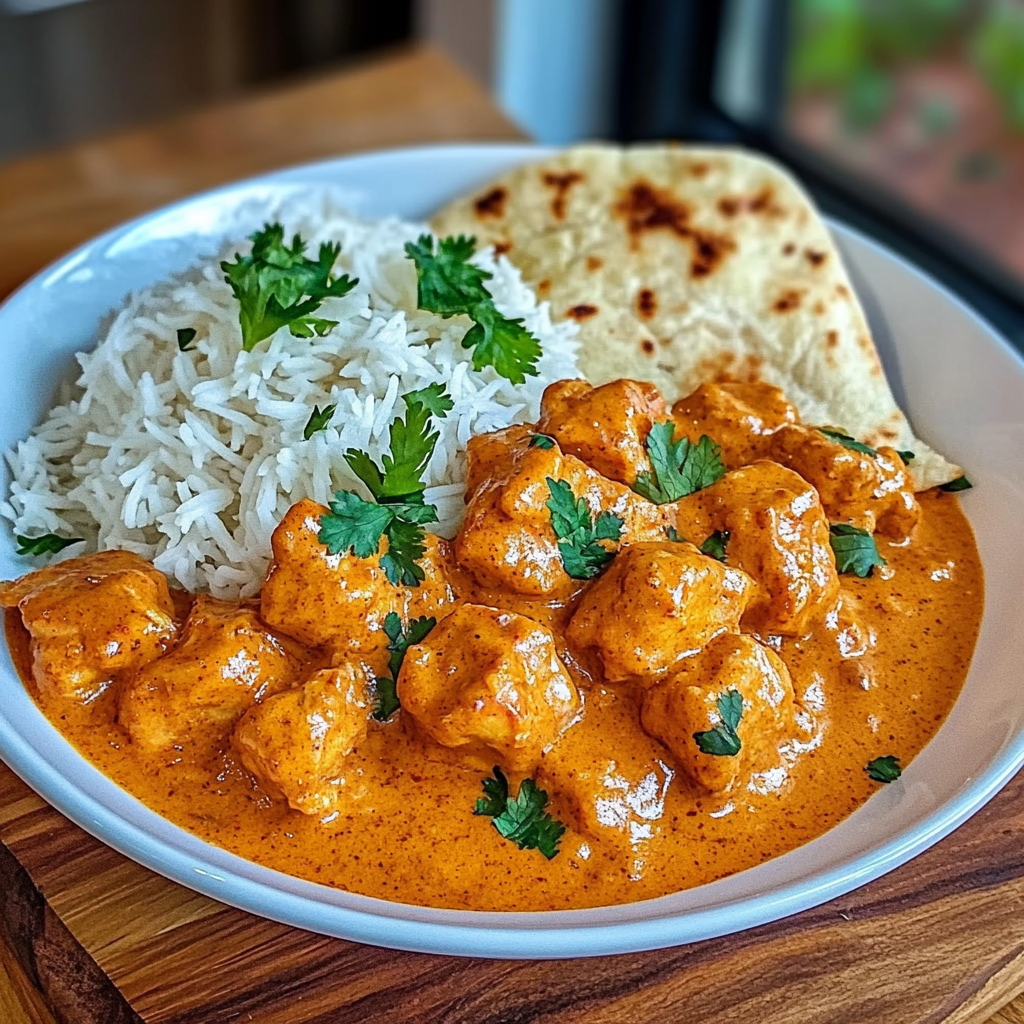 Recipe preparation for Das BESTE Butter Chicken zum Lieblingsessen