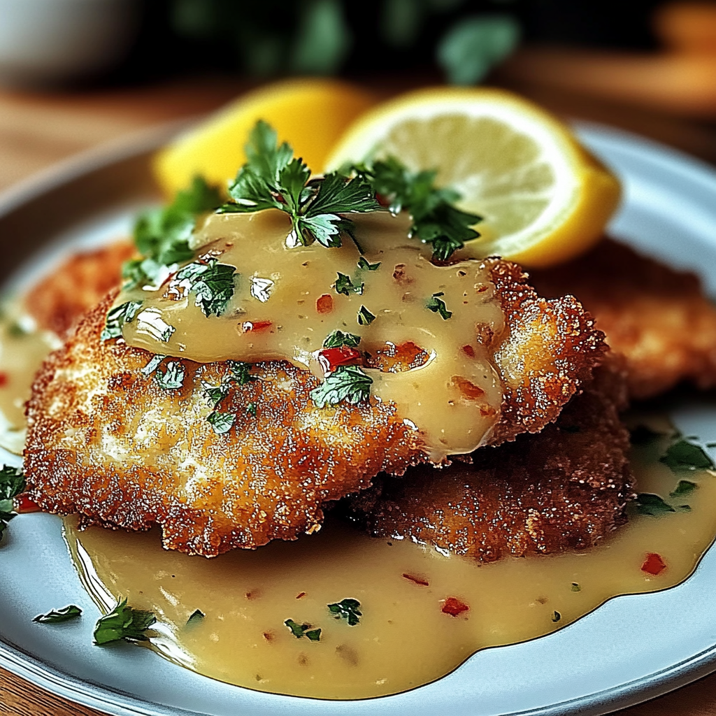 Recipe preparation for Hähnchen Schnitzel