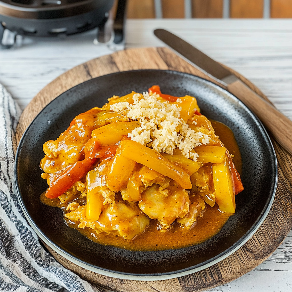 Recipe preparation for Hähnchen Geschnetzeltes