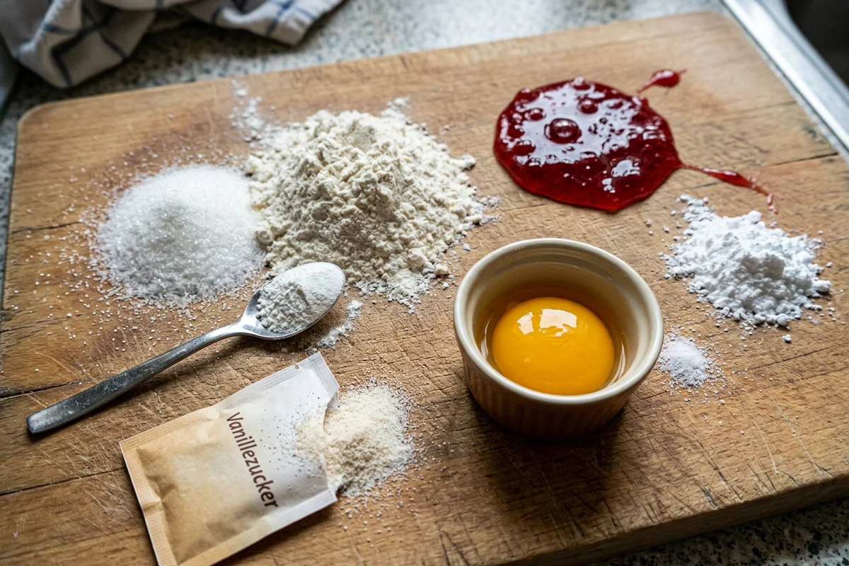 Engelsaugen mit Marmelade