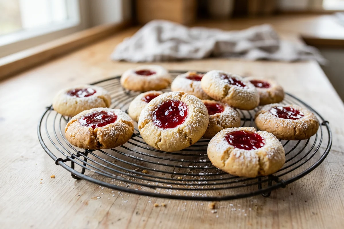 Engelsaugen mit Marmelade