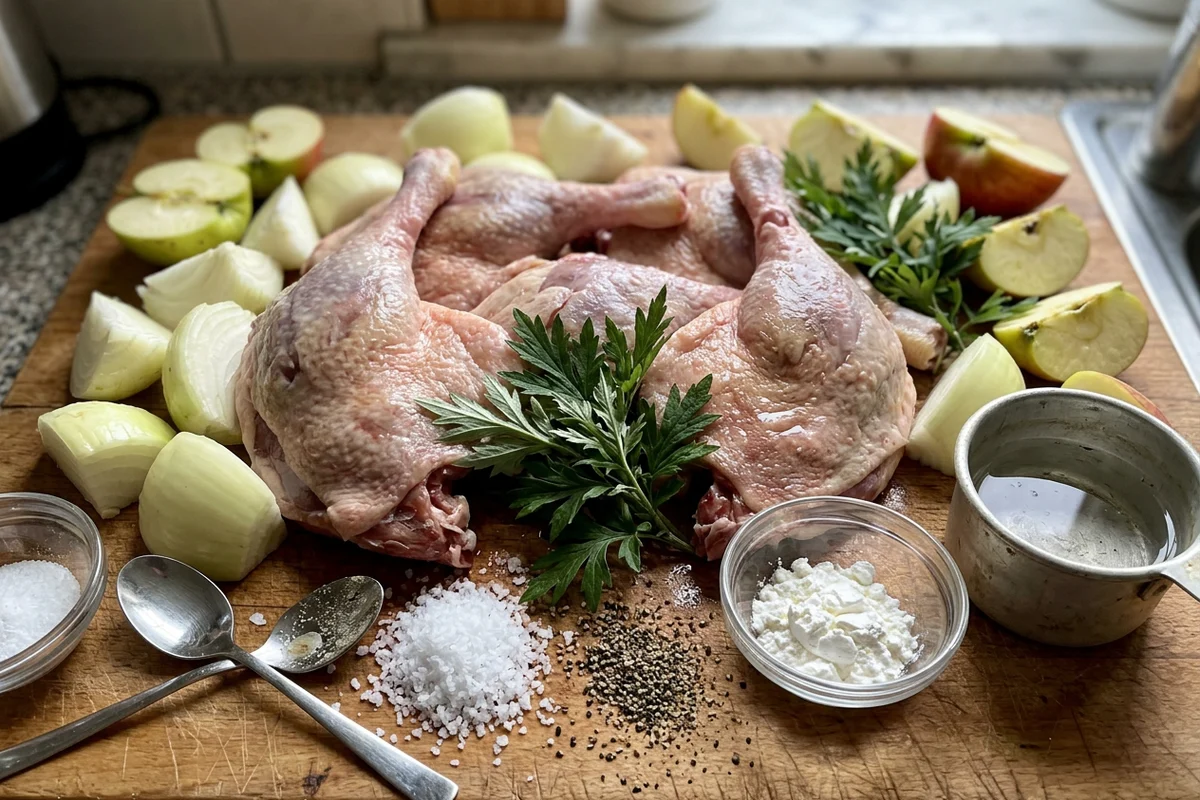 Knusprige Entenkeulen aus dem Ofen