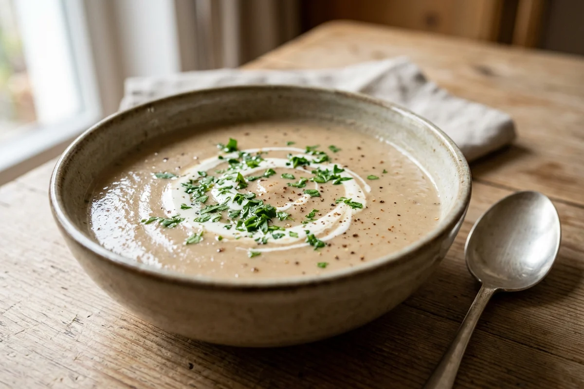 Cremige Maronensuppe