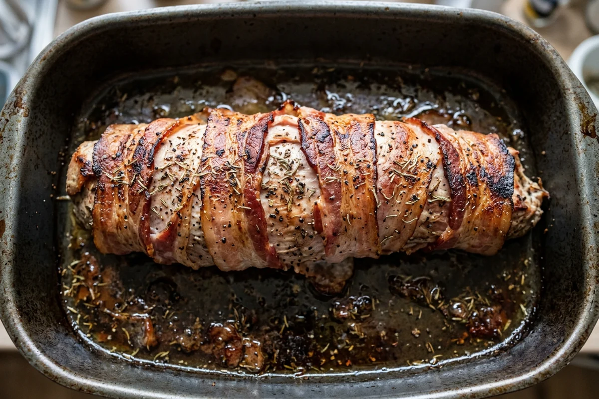 Schweinefilet im Speckmantel