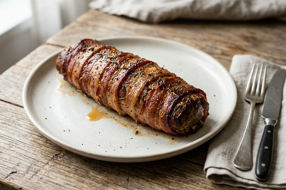 Schweinefilet im Speckmantel