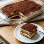 Die Zutaten wie Spekulatius, Mascarpone, Sahne und Kaffee für das Tiramisu.
